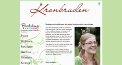 Desktop Screenshot of kronbruden.se